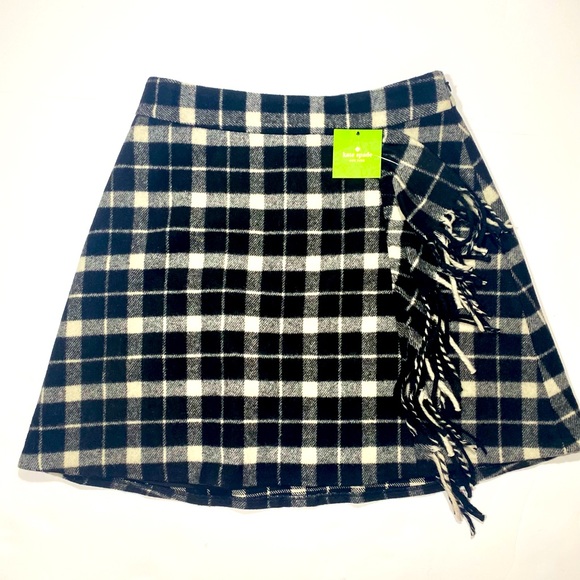 kate spade Dresses & Skirts - Kate Spade Wool Blend Plaid/School Girl School NWT